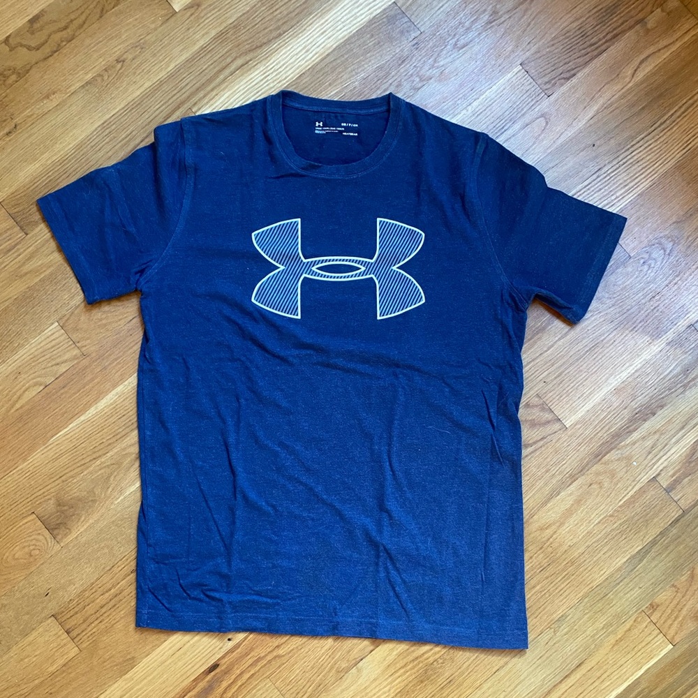Under Armour Men’s Blue-Gray HeatGear T-Shirt